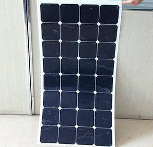 100watt Flexible Solar Panel Sunpower Mono Cells with Mc4 Connector Charging